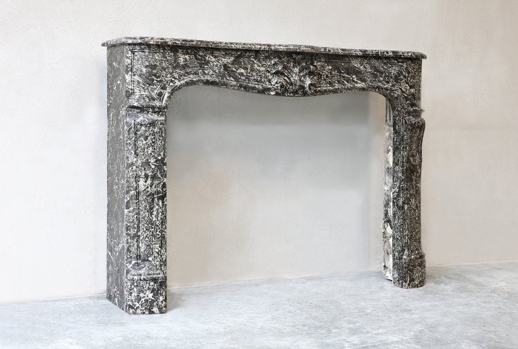 Louis XV style mantel